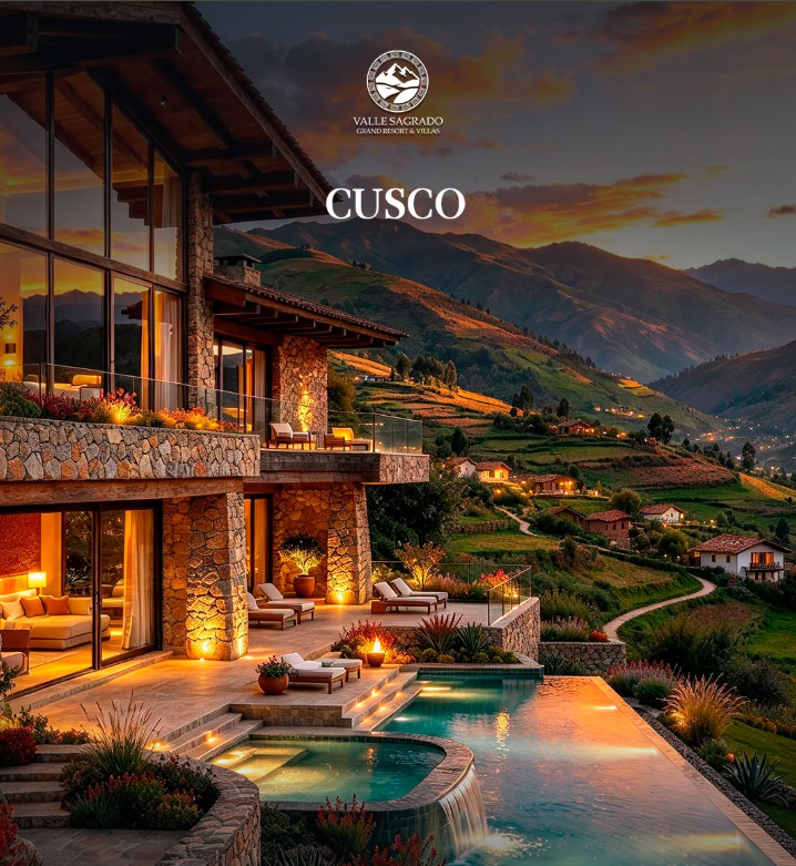 Render referencial de Valle Sagrado Club Resort en Cusco